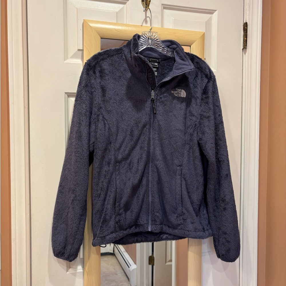 The North Face Women's Osito Full Zip Fleece Jacket - Charcoal Grey - Medium